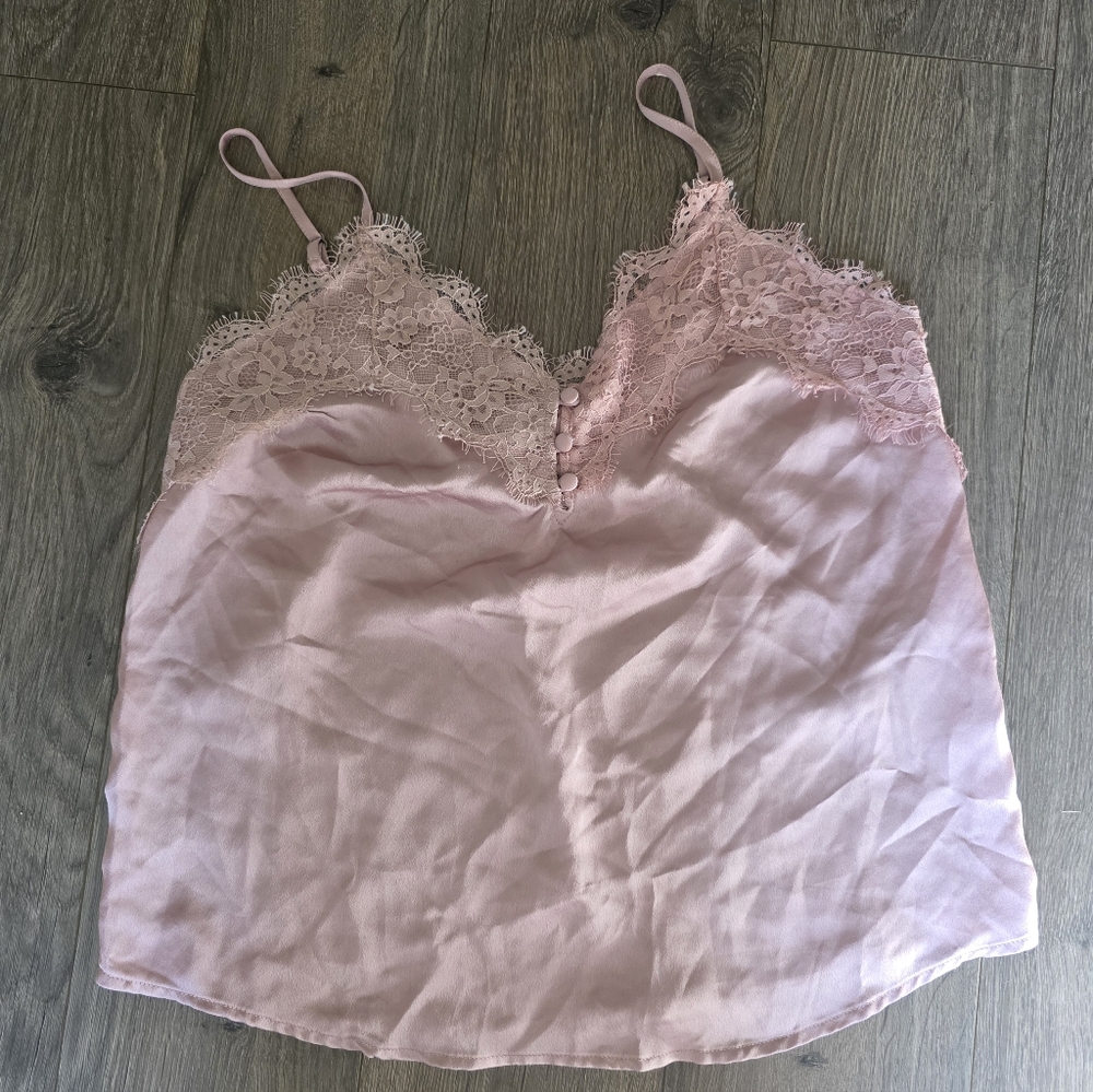 Abercrombie & Fitch Blush Lace Cami